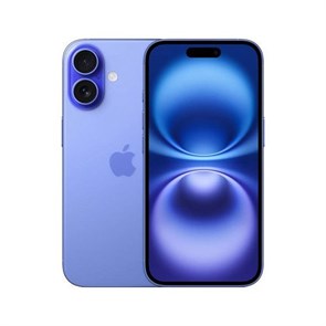 Смартфон iPhone 16 128Gb Ultramarine, фиолетовый 4665299809694