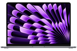 Ноутбук MacBook Air 15 Space Gray (2024) (M3, 8 ГБ, 256 ГБ SSD) (MRYM3) MRYM3