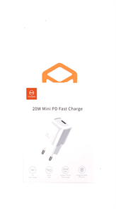 Сетевое зарядное устройство Mcdodo 20w, PD, Fast Charger, белый 4665299805972