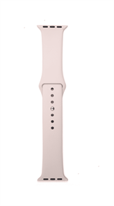 Ремешок Gurdini для Watch 38/40/41mm, силиконовый, Sport, розовый песок 4665299805597