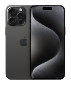 Смартфон iPhone 15 Pro 128Gb Black Titanium, титановый чёрный MTU73J