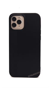 Чехол для iPhone 12 Pro Max KeepHone, силиконовый, черный 4665299805783