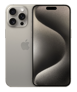 Смартфон iPhone 15 Pro 128Gb Natural Titanium, титановый бежевый MTU93J