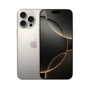 Смартфон iPhone 16 Pro 128Gb Natural Titanium, натуральный титан MYMD3