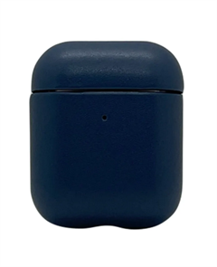 Чехол для AirPods K-DOO, кожаный, синий 4665299806709