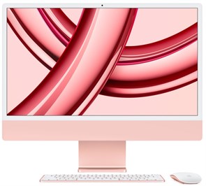 Моноблок iMac 24" Retina 4,5K, M3 (8C CPU, 10C GPU, 2023), 8 ГБ, 512 ГБ SSD, розовый (MQRU3) MQRU3