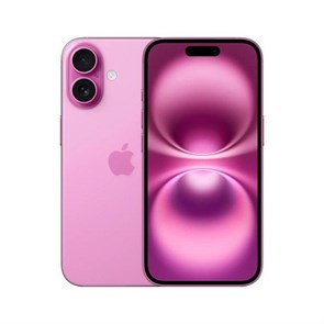 Смартфон iPhone 16 256Gb Pink, розовый MYD03
