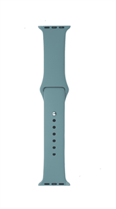 Ремешок Gurdini для Watch 38/40mm, силиконовый, Sport, 2 размера, зеленый лес 4665299805600