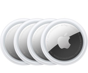 Умный брелок, трекер, маячок Apple AirTag (комплект из 4-х штук) (MX542) MX542