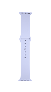 Ремешок Gurdini для Watch 38/40/41mm, силиконовый, Sport, лавандовый 4665299805858