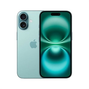 Смартфон iPhone 16 128Gb Teal, бирюзовый MYAW3