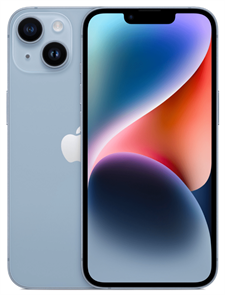 Смартфон iPhone 14 256Gb Blue, голубой (MPWP3/ MPWM3) MPWP3