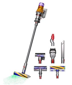 Пылесос Dyson V12 Detect Slim Absolute SV46 Yellow/Nickel 4665299809926