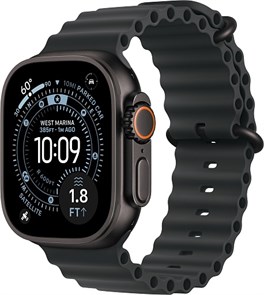 Умные часы Watch Ultra 3 49mm Black Titanium Case with Black Ocean Band MF0J4