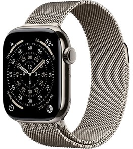 Умные часы Watch S11 42mm Natural Titanium Case with Natural Milanese Loop 4665299810048
