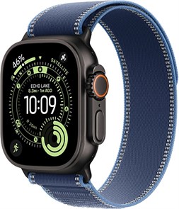 Умные часы Watch Ultra 3 49mm Black Titanium Case with Blue/Bright Trail Loop 4665299810035