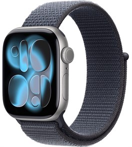 Умные часы Watch S11 42mm Space Gray Aluminum Case with Anchor Blue Sport Loop 4665299810062