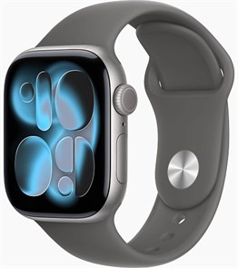Умные часы Watch S11 42mm Space Gray Aluminum Case with Stone Gray Sport Band 4665299810060