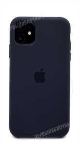 Чехол для iPhone 11 Silicone Case (Black), черный (OR)