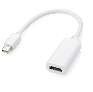 Адаптер кабель Mini DisplayPort to Mini DisplayPort (thunderbolt), белый (HQ)