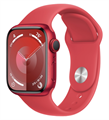 Умные часы Watch S9 41mm (PRODUCT)RED Aluminum Case with (PRODUCT)RED Sport Band - фото 75601