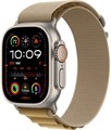 Умные часы Watch Ultra 2 (2024) 49mm Natural Titanium Case with Tan Alpine Loop - фото 76335