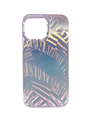 Чехол для iPhone 13 Pro Kingsbar силиконовый, узор треугольники, прозрачный 4665299807153 - фото 76809