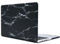 Чехол для MacBook Pro Retina 13' Gurdini, пластиковый, мрамор темно-серый 4665299804265 - фото 76971