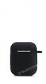 Защитный чехол для AirPods, силиконовый, черный 4665299803807 - фото 77509