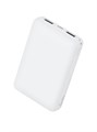 Дополнительный аккумулятор Gurdini Mini Series 10000mAh, белый 4665299807514 - фото 78624